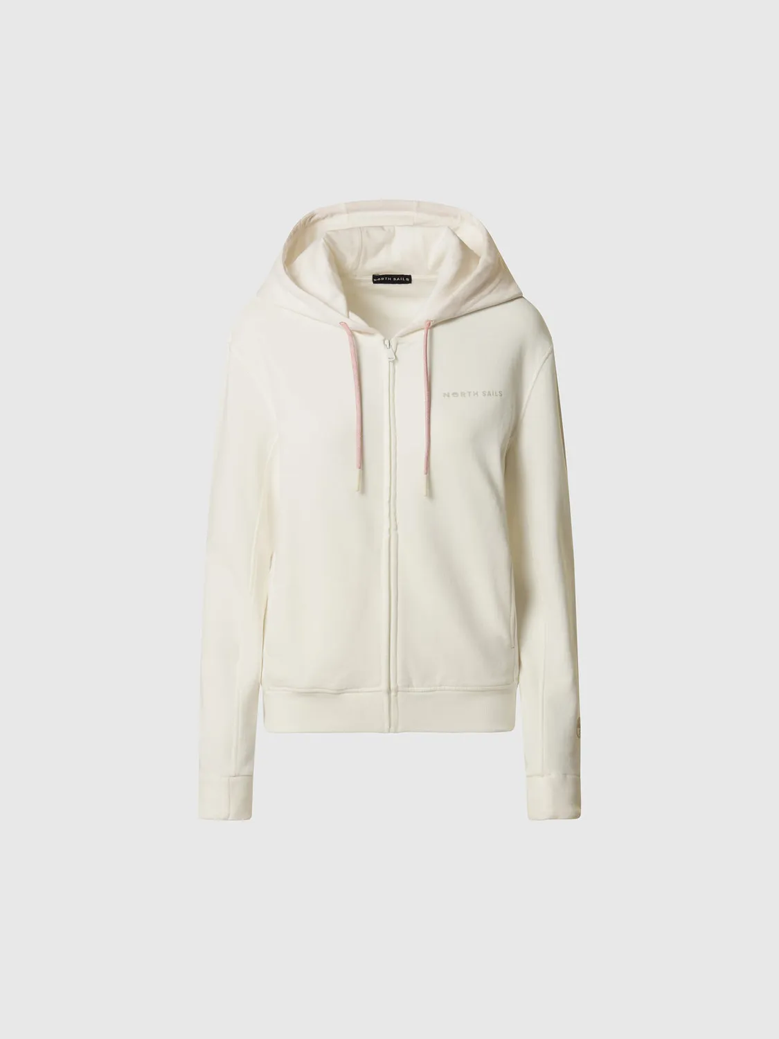 North Sails French Terry sweat zippé capuche respirant