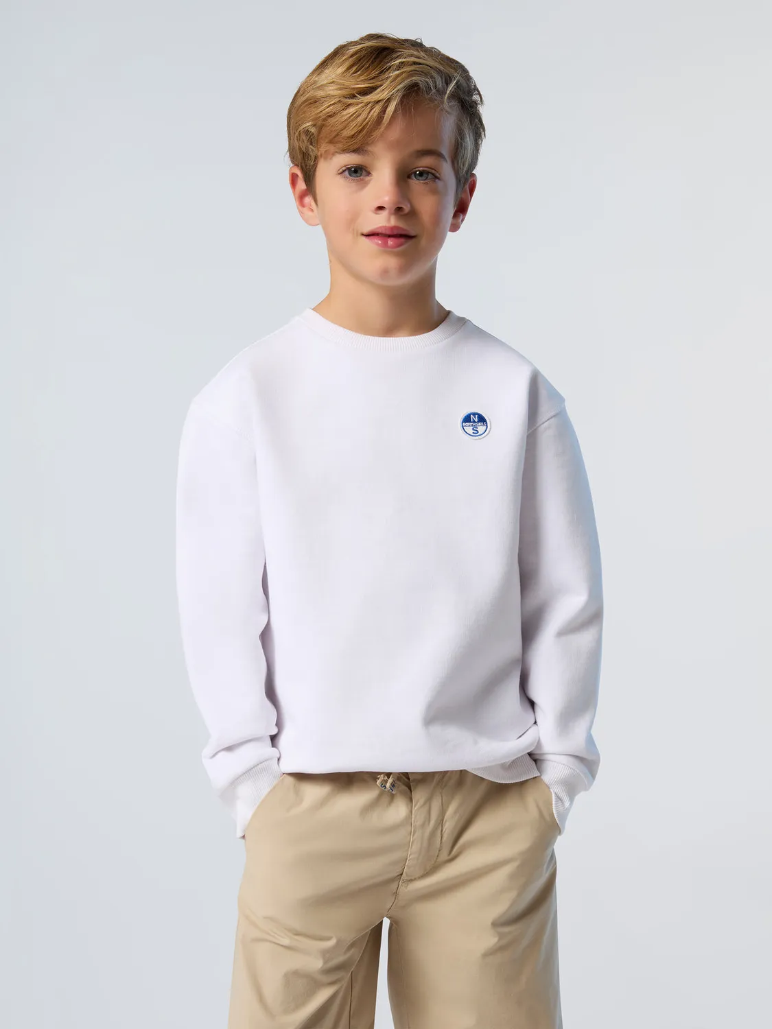 North Sails sweat patch logo coton bio