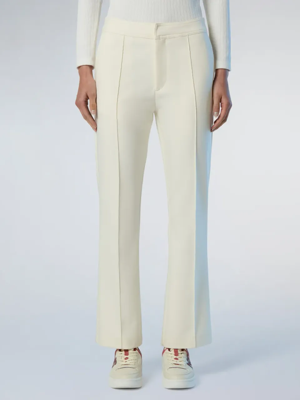 North Sails Straight-leg interlock pantalon coton stretch