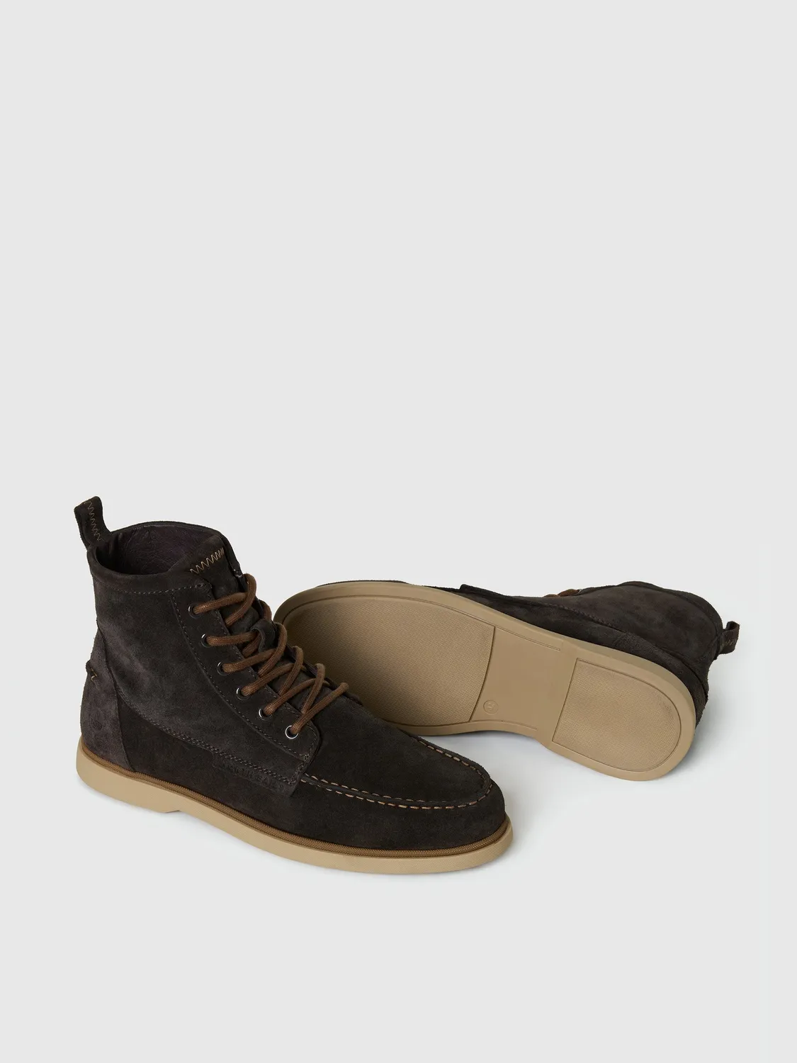 North Sails Suede Deck Boot Chaussure Bateau Coffee 43