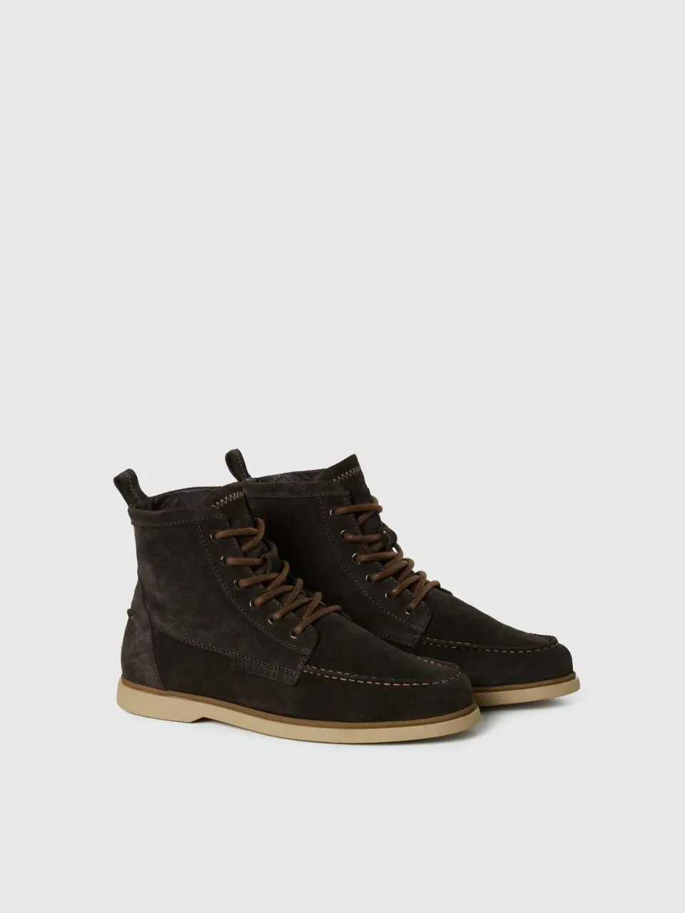 North Sails Suede Deck Boot Chaussure Bateau Coffee 43