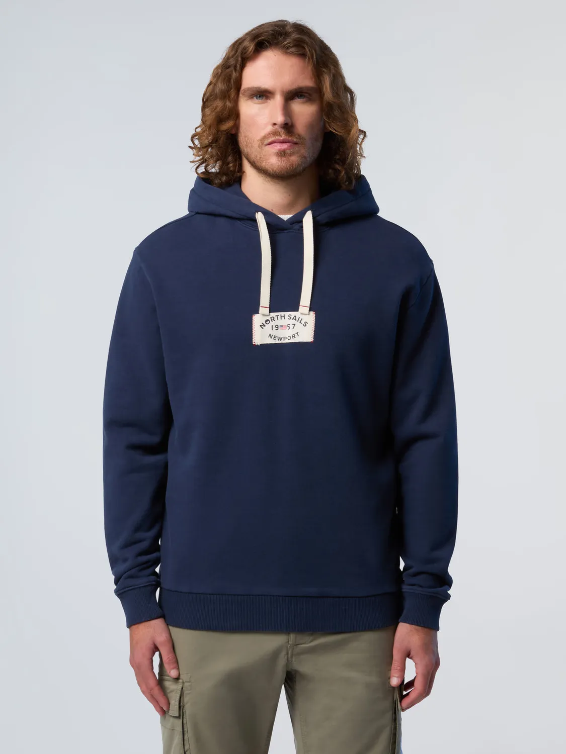 North Sails hoodie Newport patch coton bio