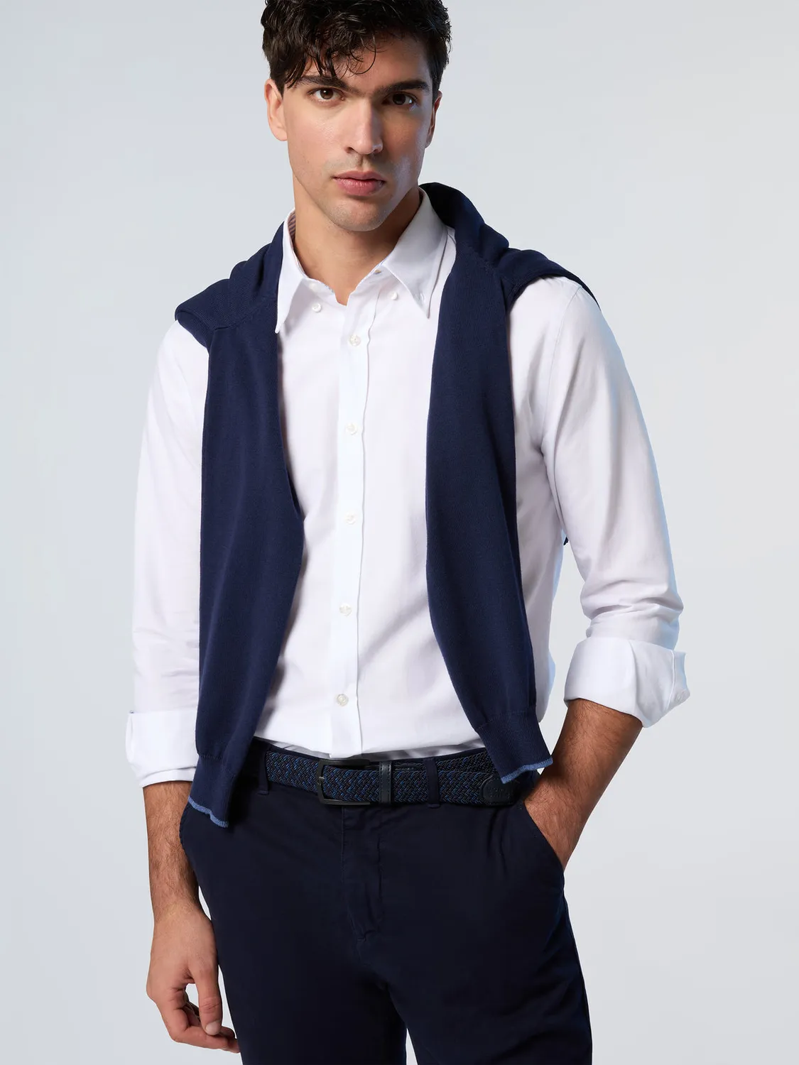North Sails chemise Oxford coton homme col bouton
