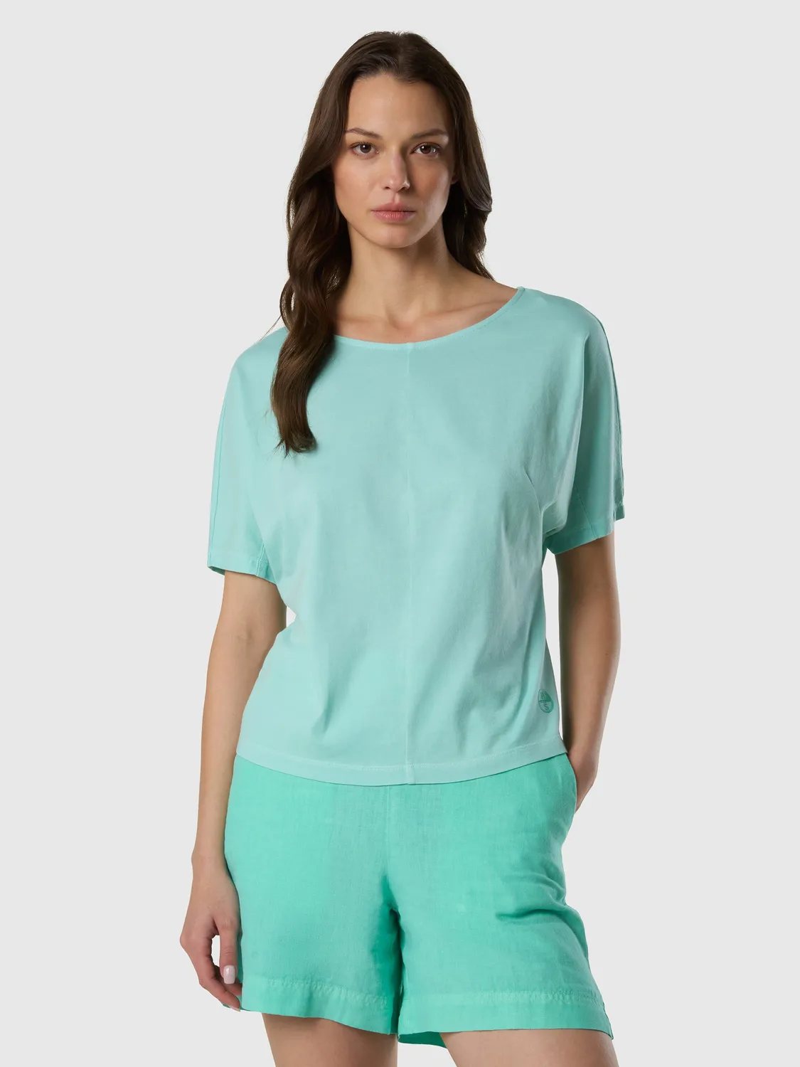 North Sails Slub Jersey t-shirt kimono coral haze