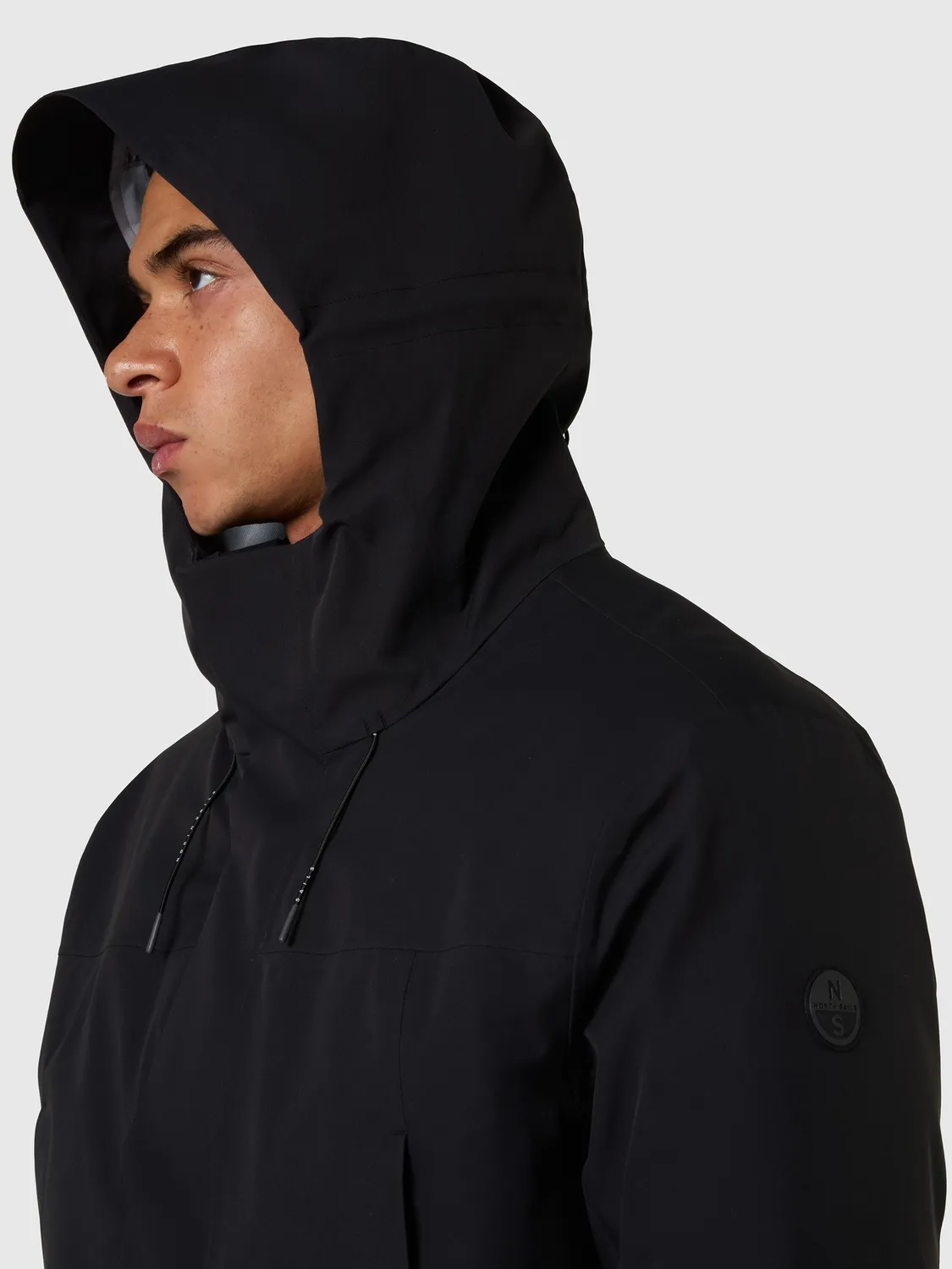 North Sails 3-in-1 Storm Trench veste noire modulaire
