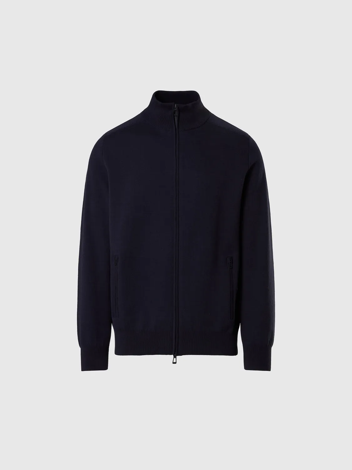 North Sails sweat zippé bonded coton bio
