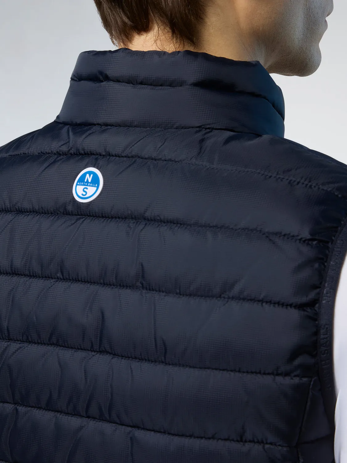 North Sails Marstrand gilet matelassé recyclé col haut