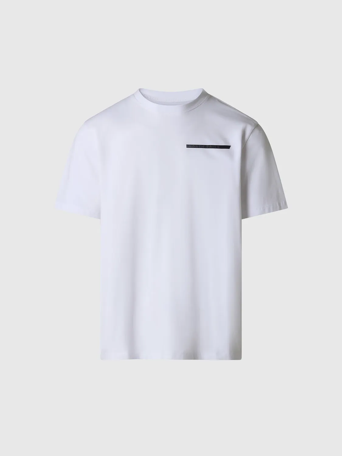 North Sails t-shirt lettrage relief coton bio