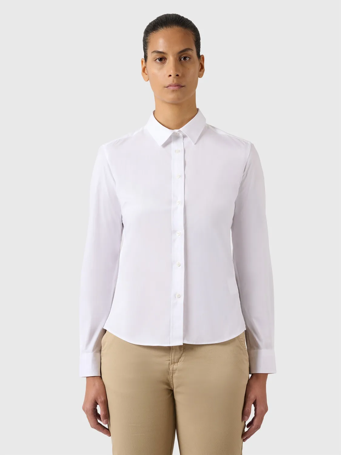 North Sails Poplin Shirt chemise femme blanc popeline
