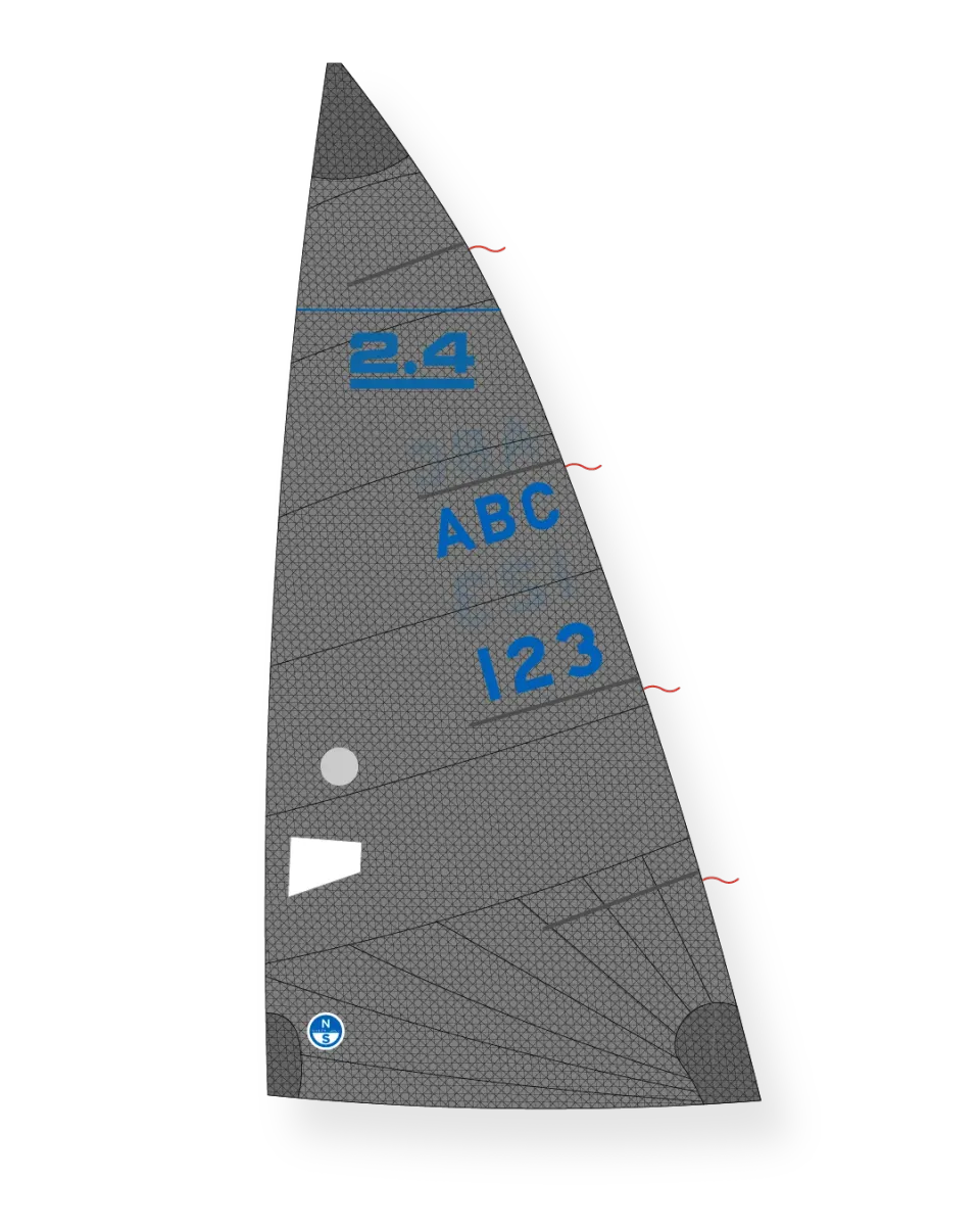 North Sails XM-12 grand-voile 2.4m radiale