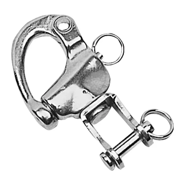 Osculati mousqueton spi émerillon inox 128 mm