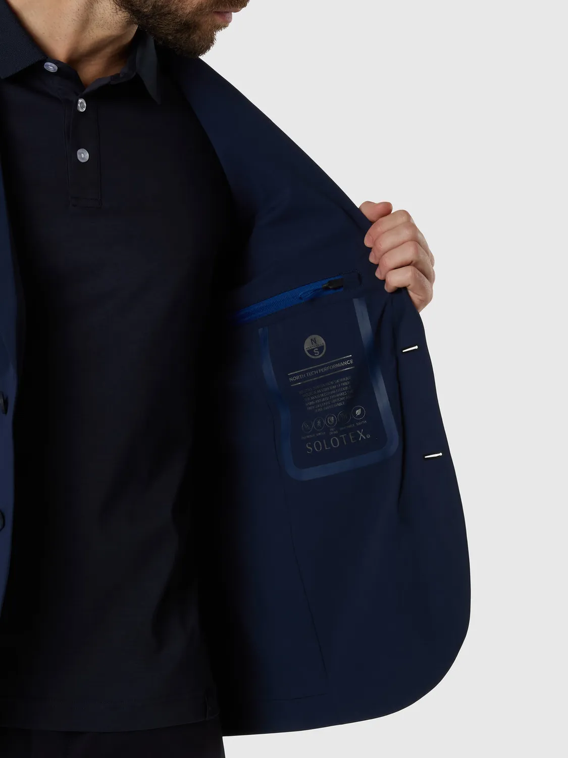 North Sails Windflex blazer stretch Solotex léger