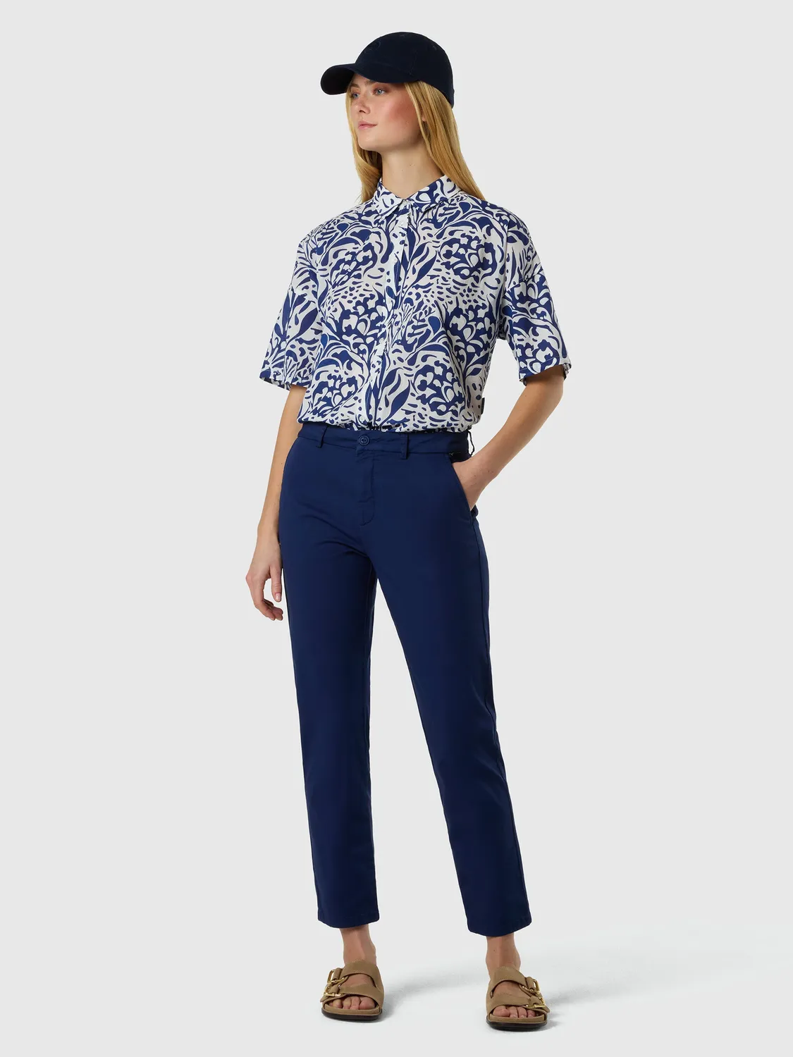 North Sails Stretch Gabardine chino slim femme
