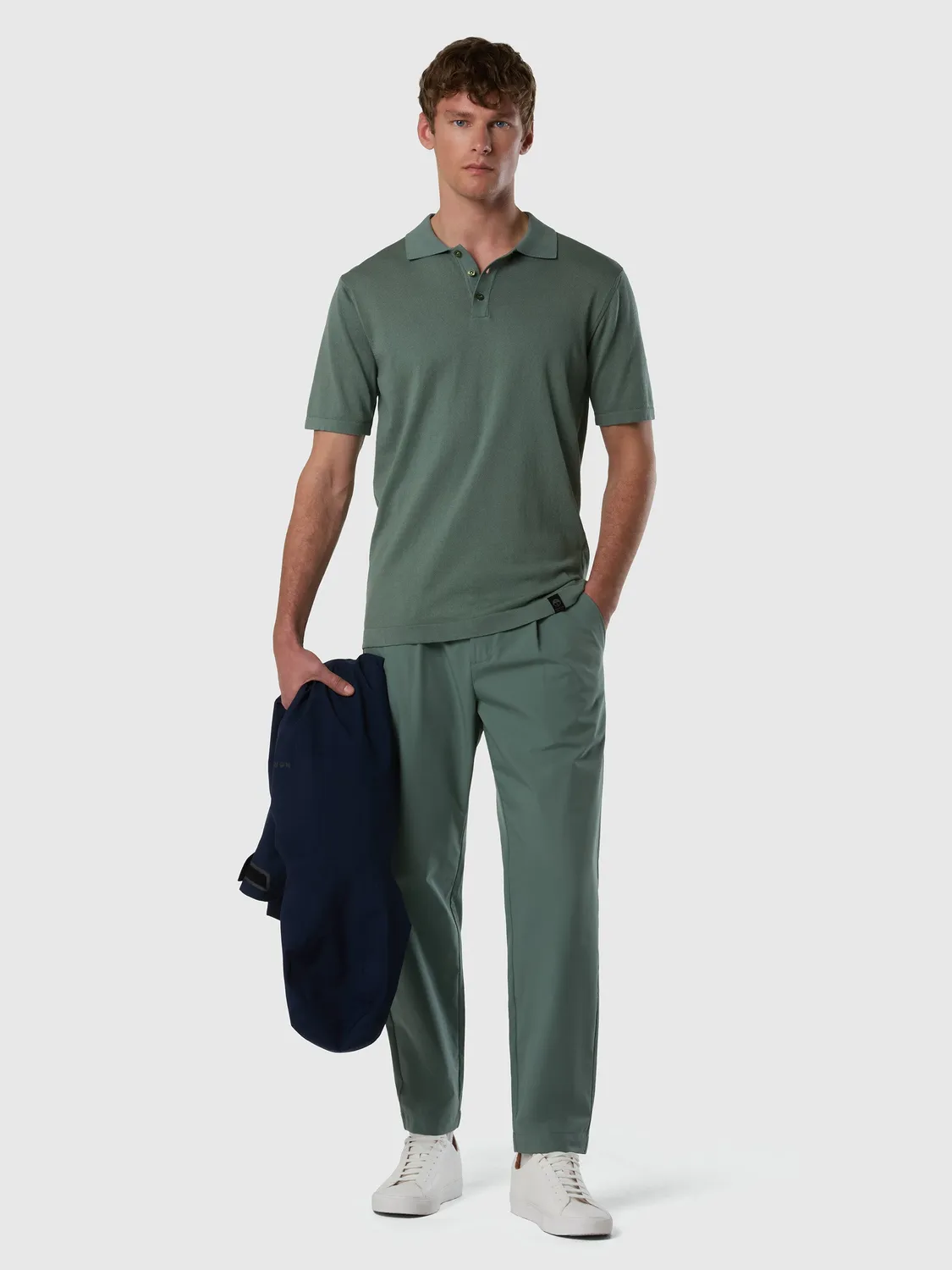 North Sails Solotex chino plissé pantalon homme régulier