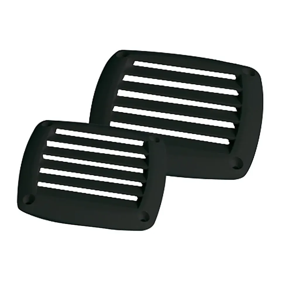 Osculati grille aération ABS 125x125 noir lot 10