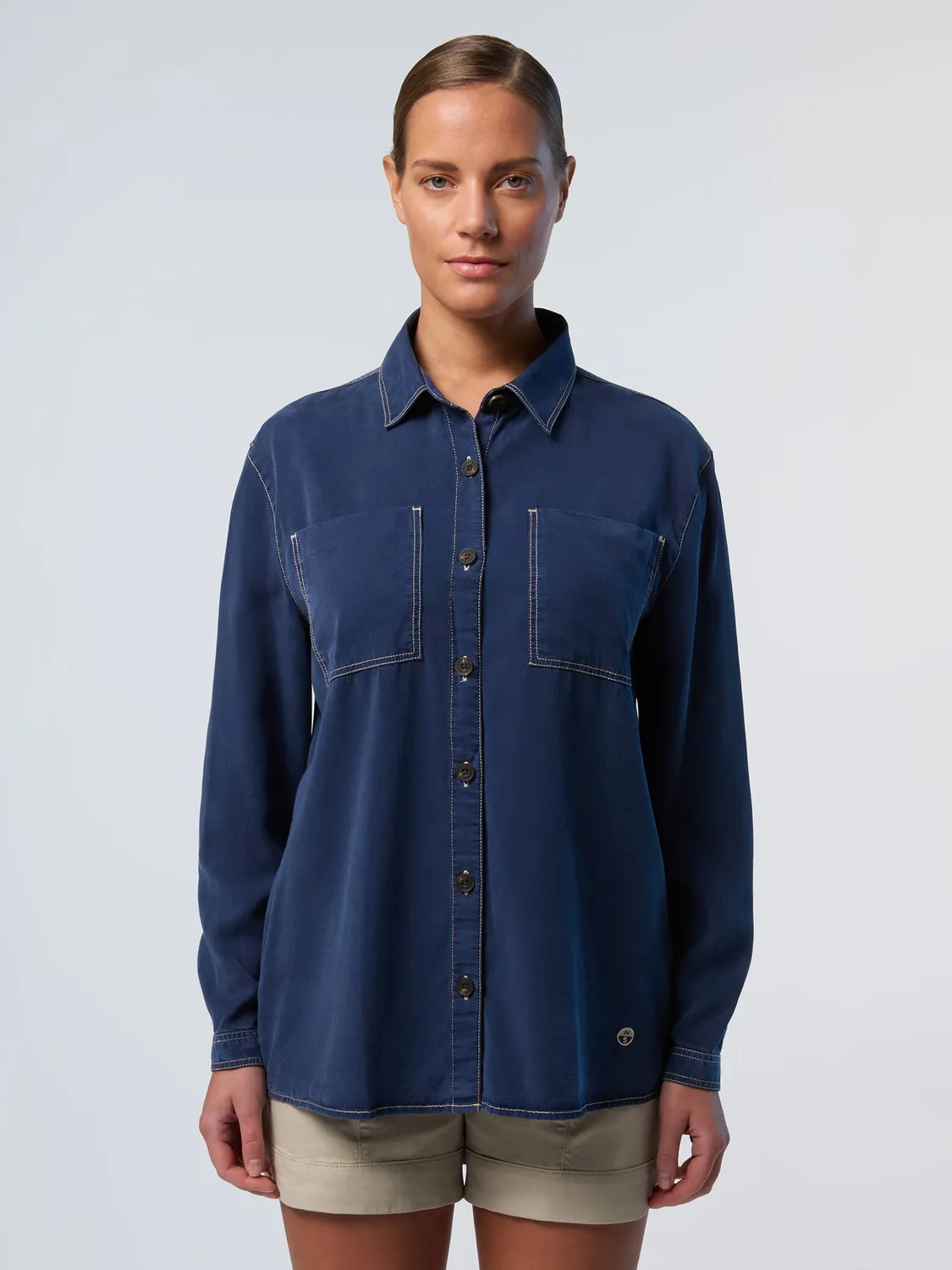 North Sails chemise poches Tencel respirante