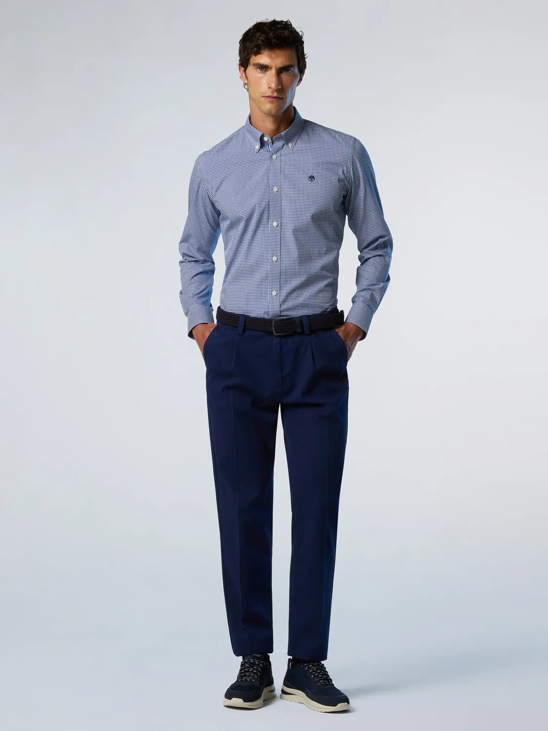 North Sails chemise vichy coton bio manches longues