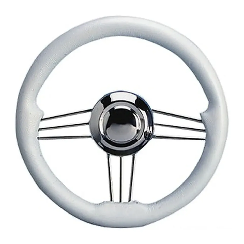 Osculati volant de barre inox 350 mm blanc polyuréthane