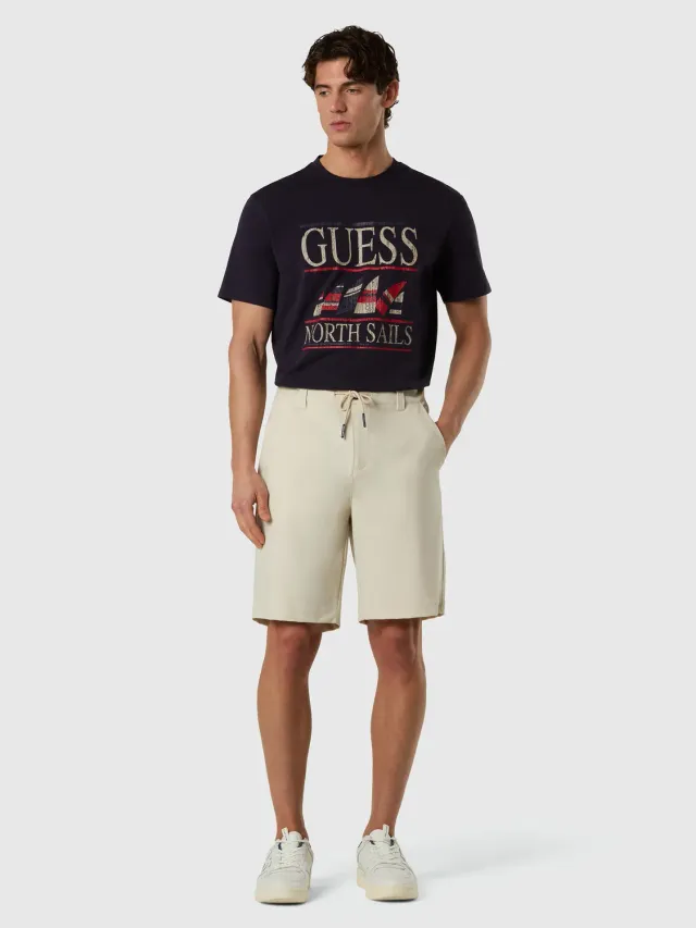 North Sails x Guess Regatta t-shirt homme bleu marine