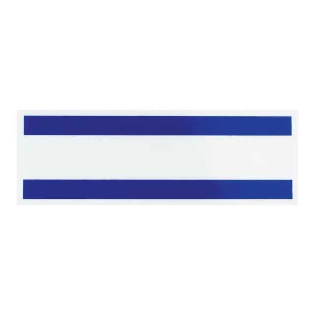 Optiparts EX1333B autocollant jauge bleu espars Silver