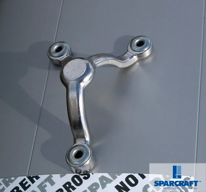 Sparcraft Pontet tripo inox diam 6mm version complète