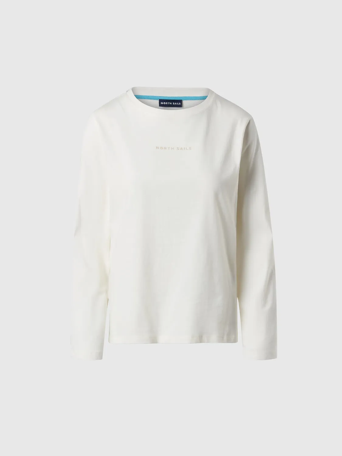 North Sails T-shirt manches longues logo relief coton