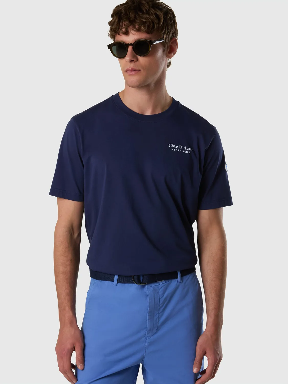 North Sails T-shirt French Riviera coton bio imprimé