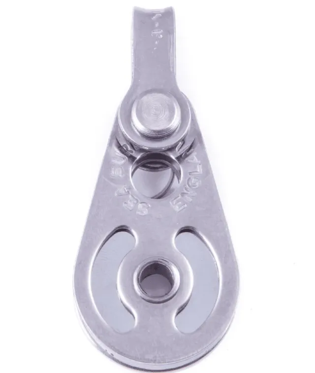 Sea Sure 01.01 Poulie Simple 25mm Manille Réa Laiton