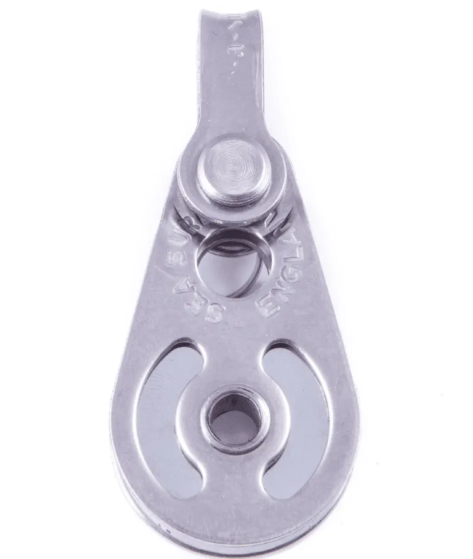 Sea Sure 01.01 Poulie Simple 25mm Manille Réa Laiton
