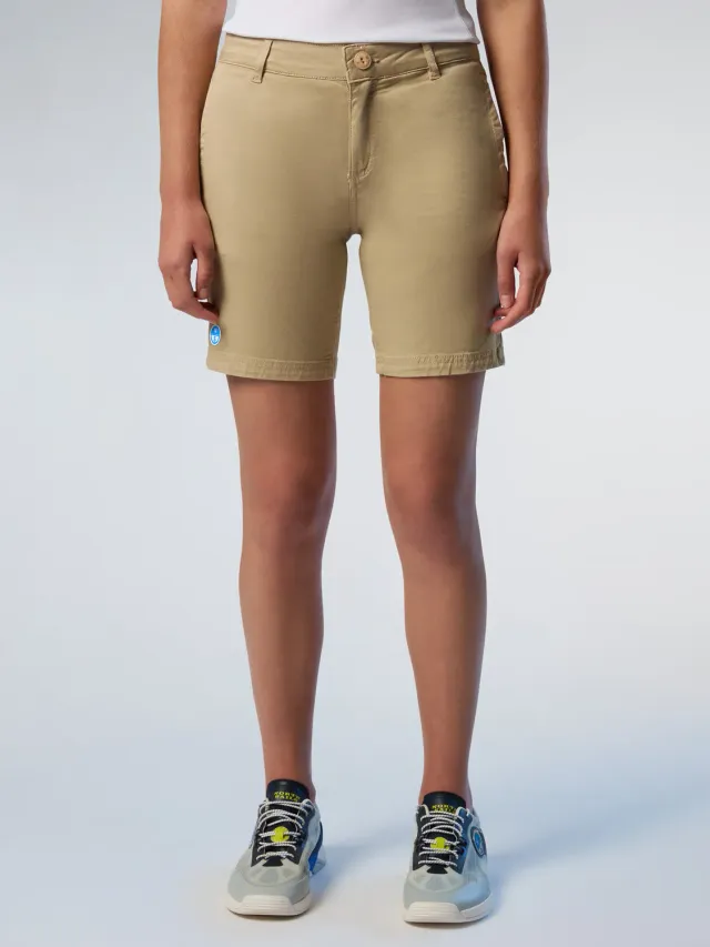 North Sails short chino gabardine coton