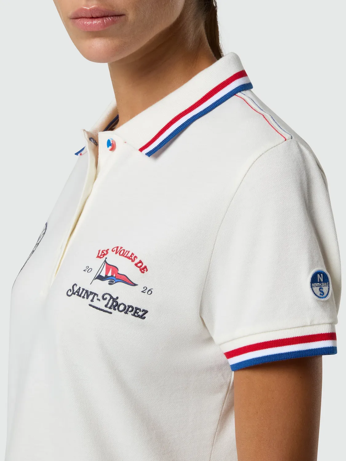 North Sails Saint-Tropez polo femme marshmallow