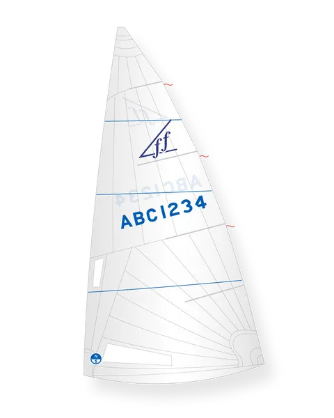 North Sails Flying Fifteen FR-3 Minus grand-voile