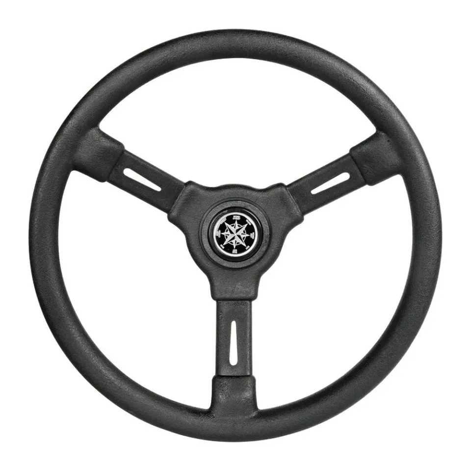 Osculati volant barre 3 branches noir 355 mm