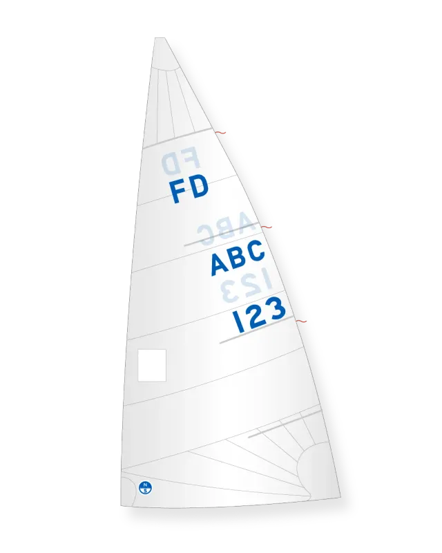 North Sails Flying Dutchman RX-1 grand-voile bi-radiale