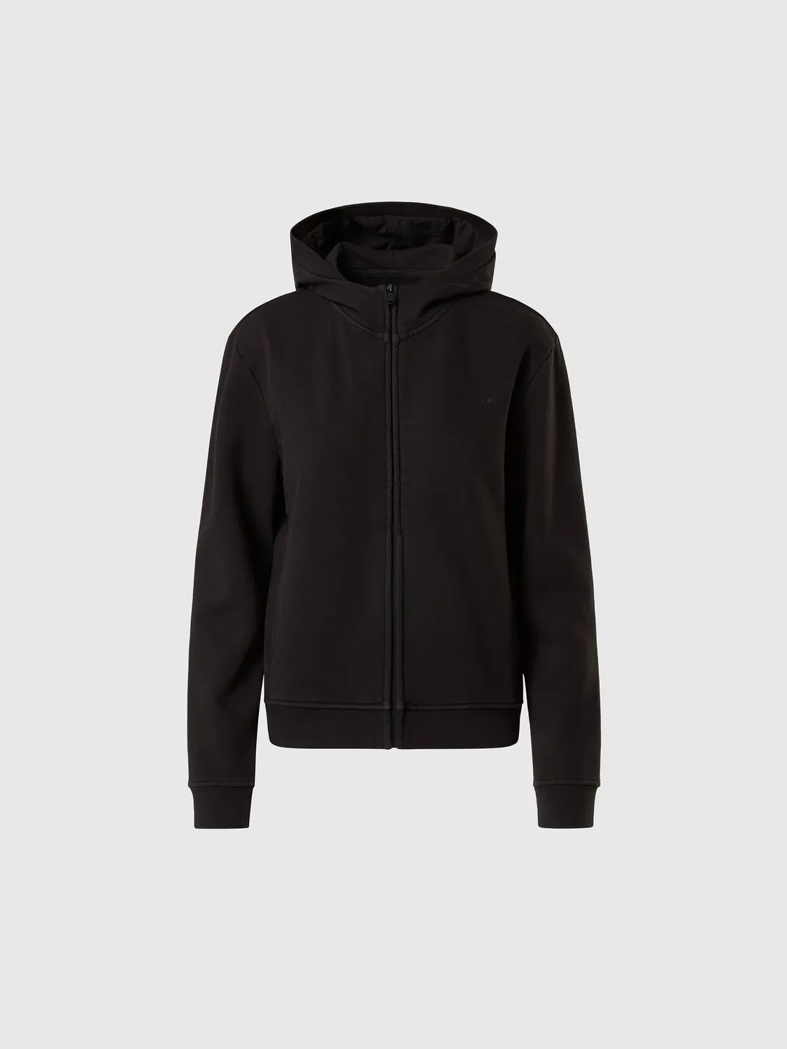North Sails sweat capuche femme côtes blanc hiver