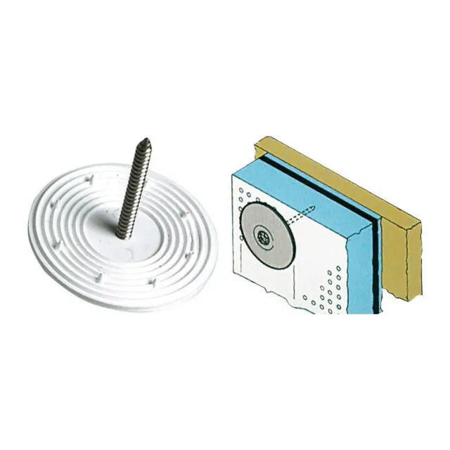 easysea Rondelle dentée plastique 50 mm lot 250 insonorisation