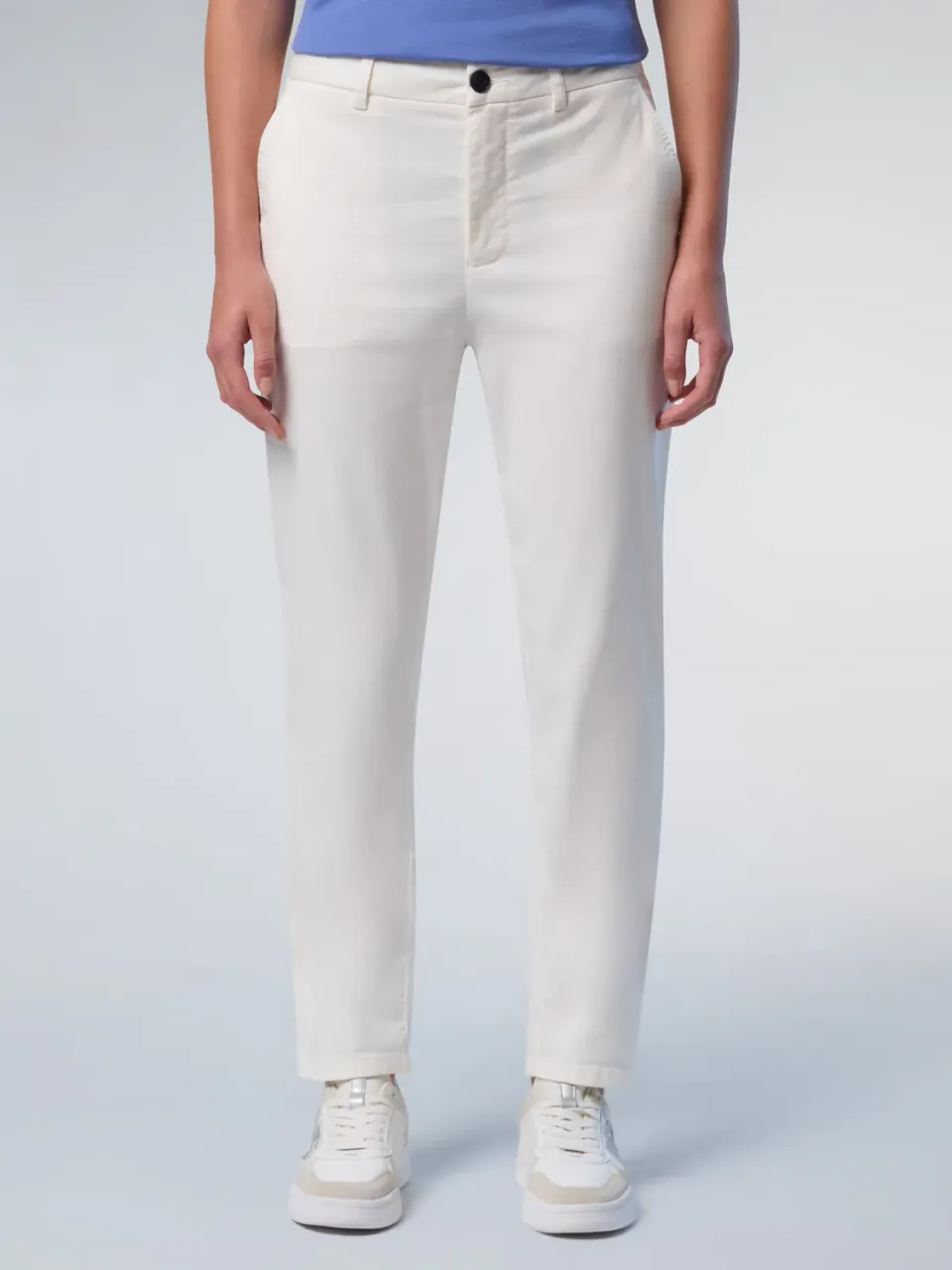 North Sails chino slim stretch gabardine coton bio