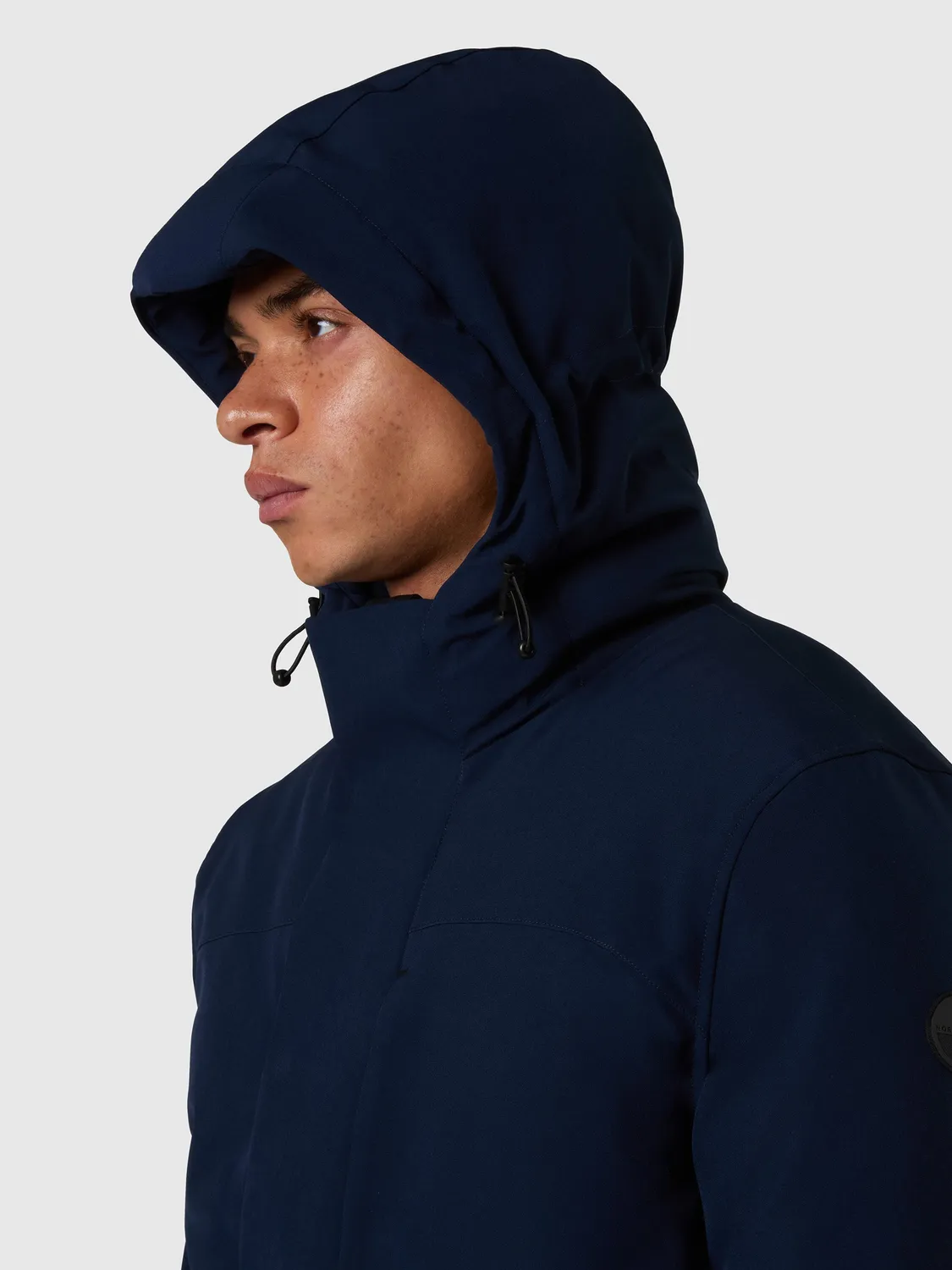 North Sails Varberg parka homme longue bleu marine