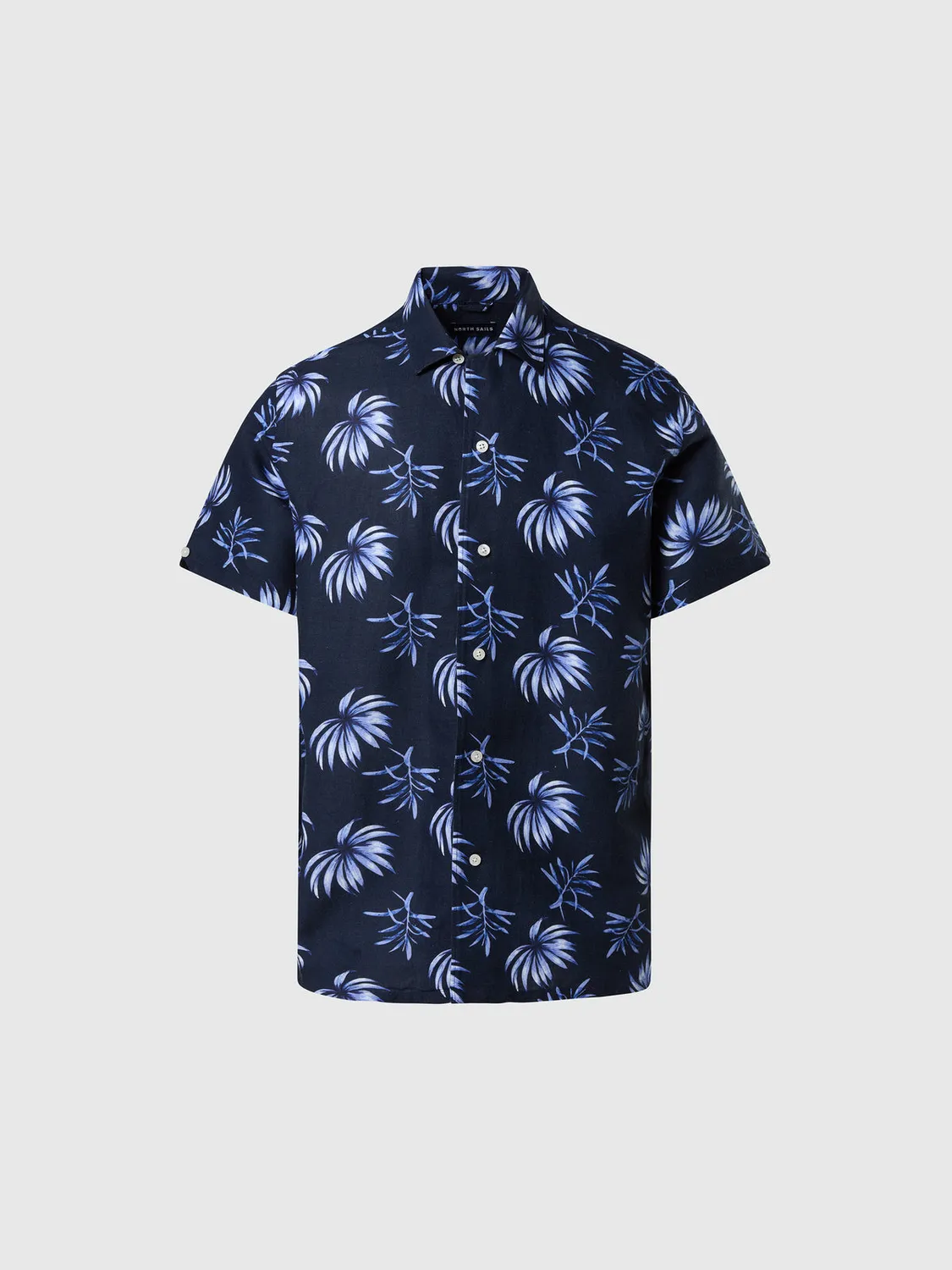 North Sails chemise bowling tropicale lin homme
