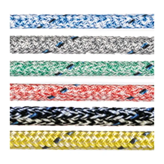 Marlow Doublebraid écoute 6 mm noir marbré 200 m