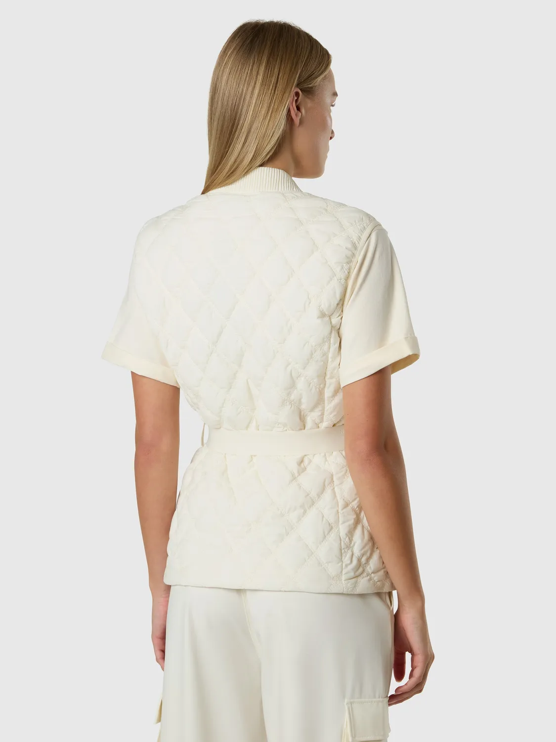North Sails Guess Quilted Vest gilet femme bleu marine