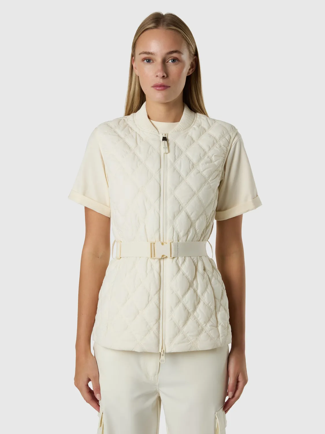 North Sails Guess Quilted Vest gilet femme bleu marine