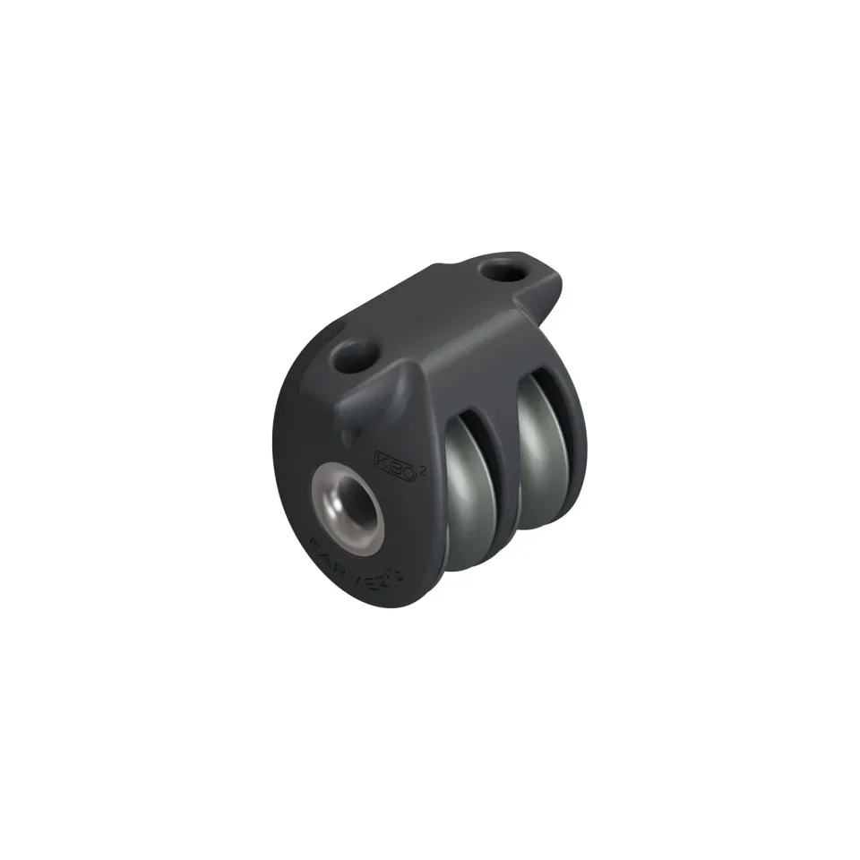 Karver KBO2D poulie double manille textile
