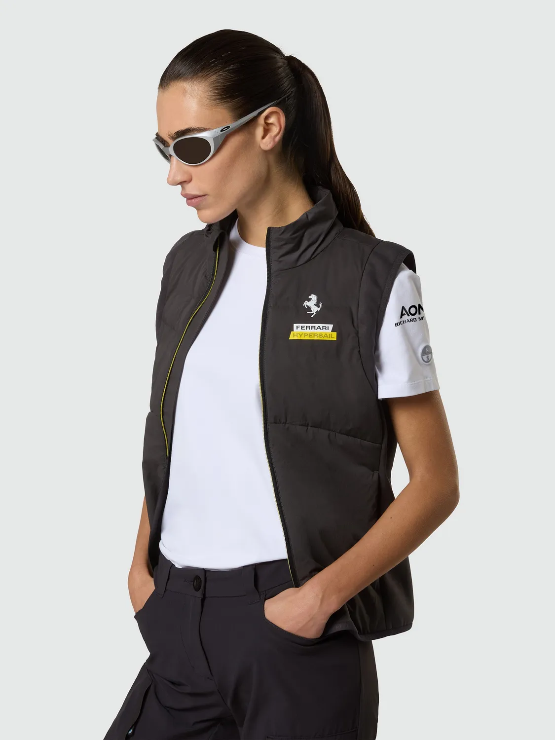 North Sails Ferrari Hypersail gilet Hybrid Phantom femme