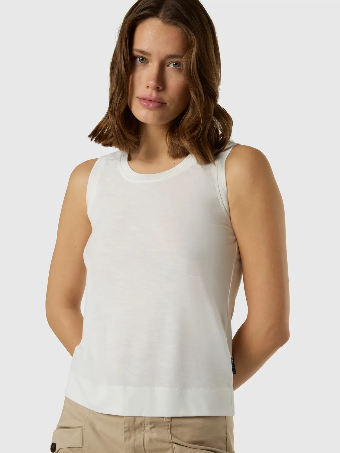 North Sails débardeur jersey slub modal recyclé