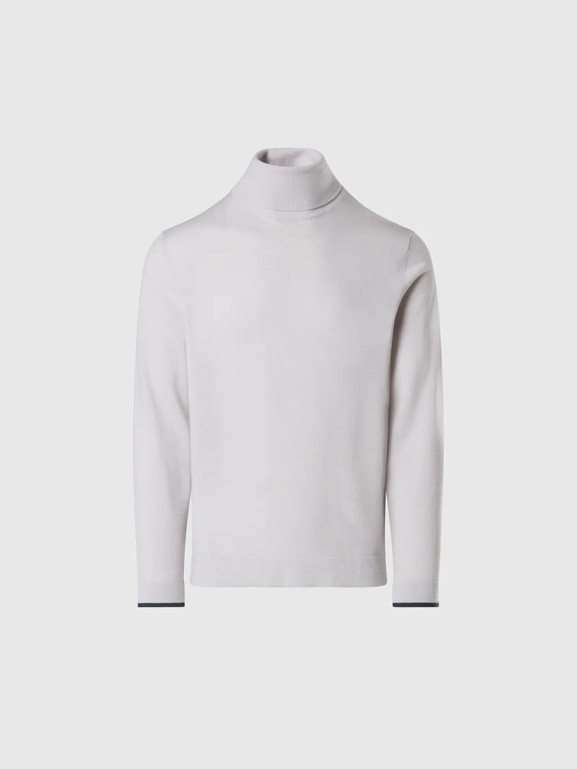 North Sails pull col roulé mérinos gris Vapor