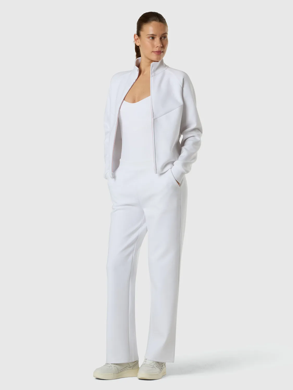 North Sails Interlock sweat zippé col montant recyclé