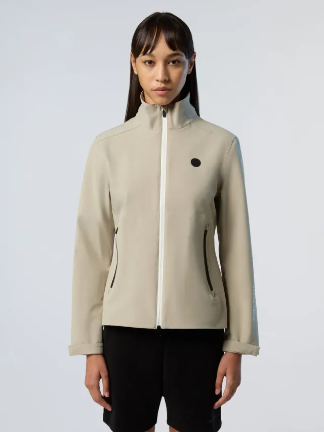 North Sails veste softshell recyclée zips étanches