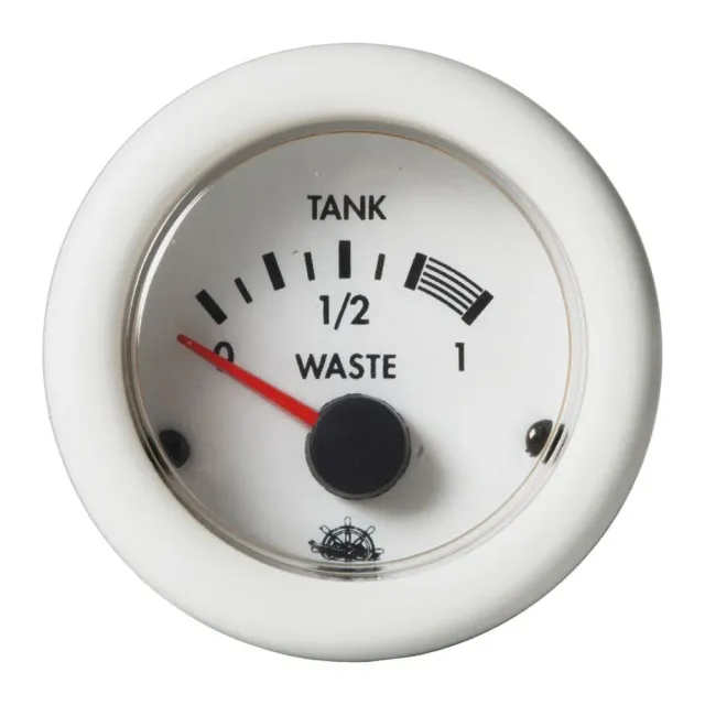 Guardian indicateur eaux usées 12V cadran blanc