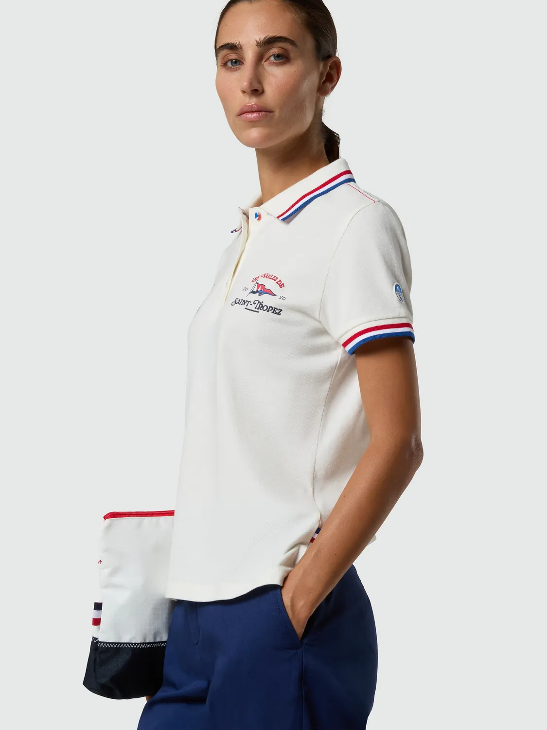North Sails Saint-Tropez polo femme marshmallow